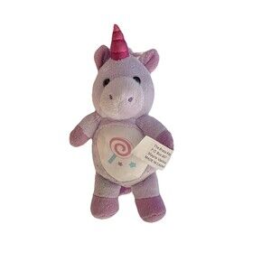 The Brass Key, Inc 6 in Purple Unicorn Stuffie Squishmellow